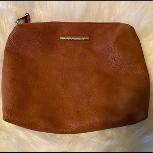 Steve Madden Faux Leather Cosmetic Bag